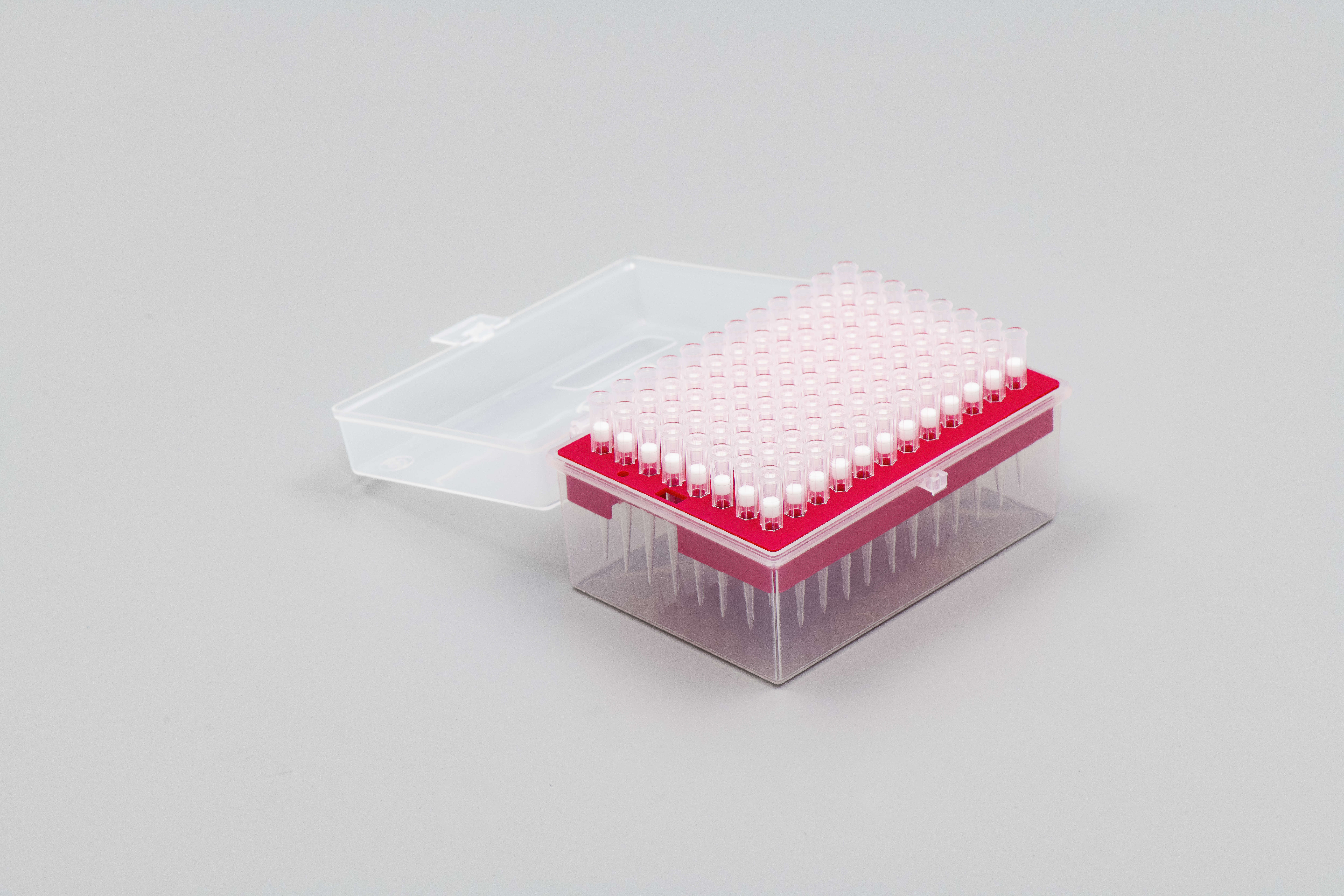 200ul透明滤芯吸头